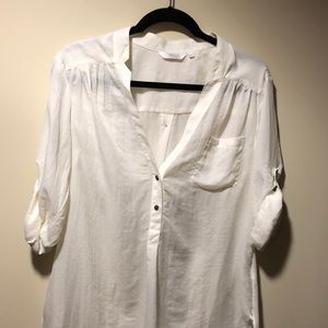 Zoa NY New Silk White Blouse!